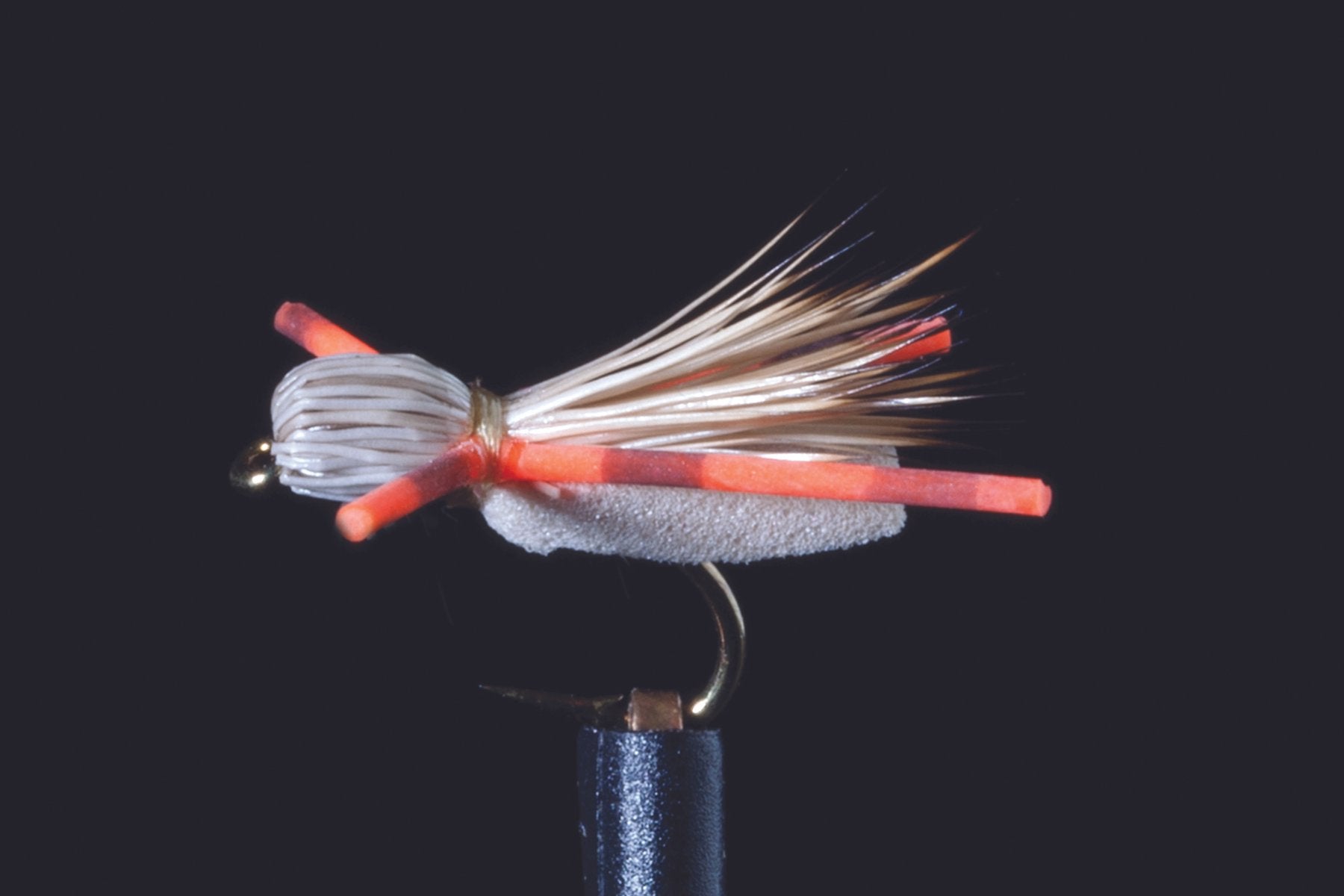 Micro Hopper Orange Fishing Fly | Manic Fly Collection – Manic Tackle ...