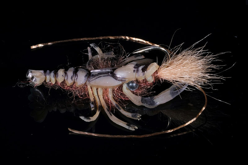 Realistic Crayfish Brown Fishing Fly | Manic Fly Collection