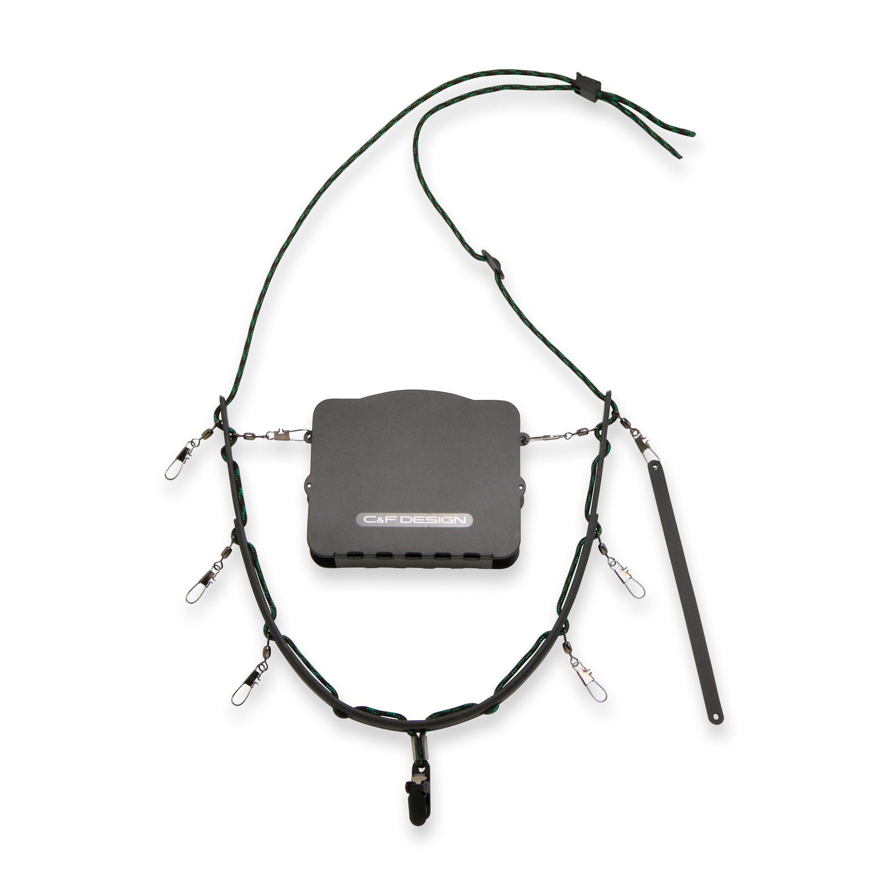 C&F Lanyard With Universal System Fly Fishing Patch