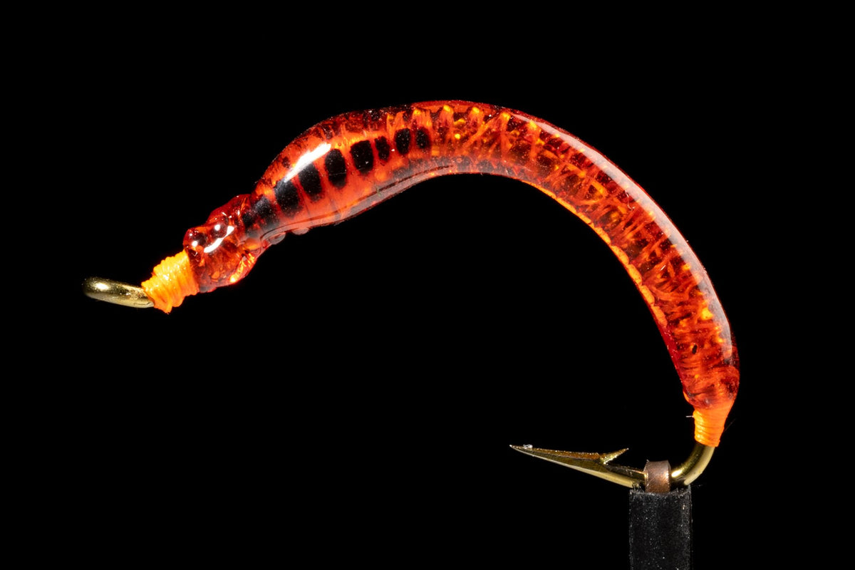 Sherik's Crawler Harness Hot Orange | Manic Fly Collection