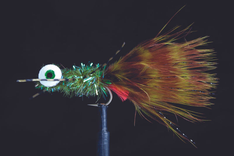 Silicone Boobie Olive Fishing Fly  Manic Fly Collection – Manic Tackle  Project