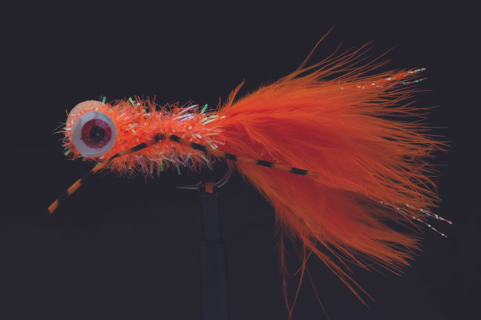 boobie fishing lure Silicone Boobie Orange Fishing Fly