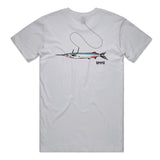 Simms Piper Livebait Ghost Grey Tee