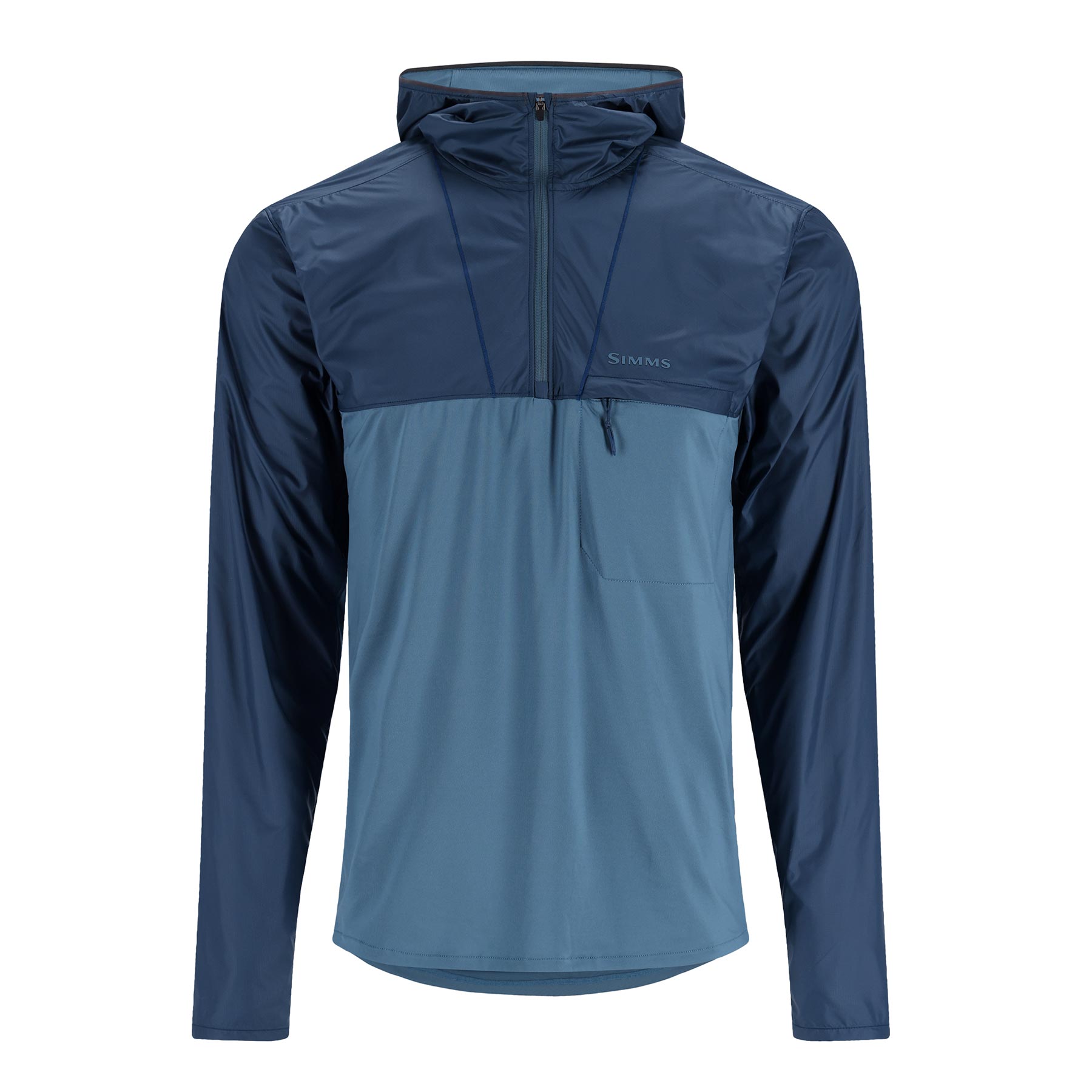 Simms SolarFlex UPF50 Wind Hoody | Neptune