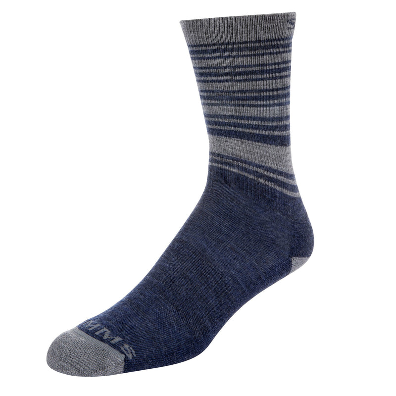 Simms Merino Lightweight Hiker Sock Simms Admiral Blue Medium