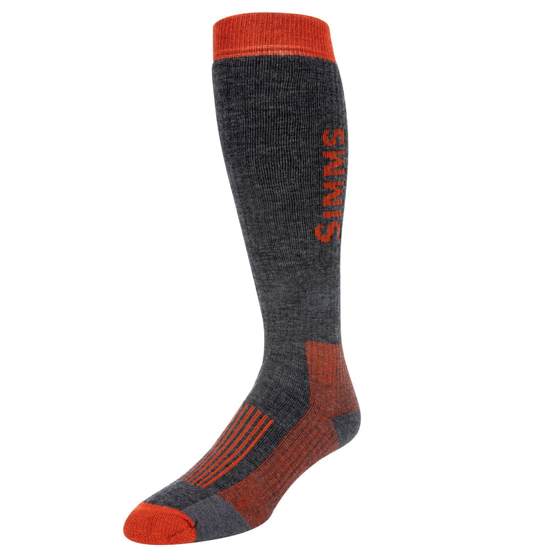 Simms Merino Midweight OTC Sock Simms Carbon Medium