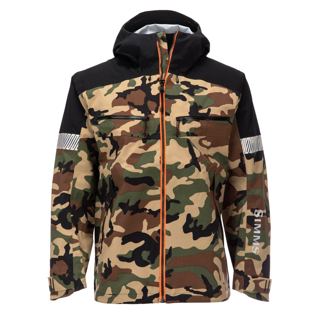 Simms camo jacket top