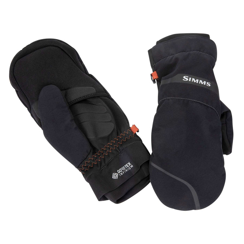 Simms Gore-Tex Infinium Exstream Foldover Mitt Simms Black Small