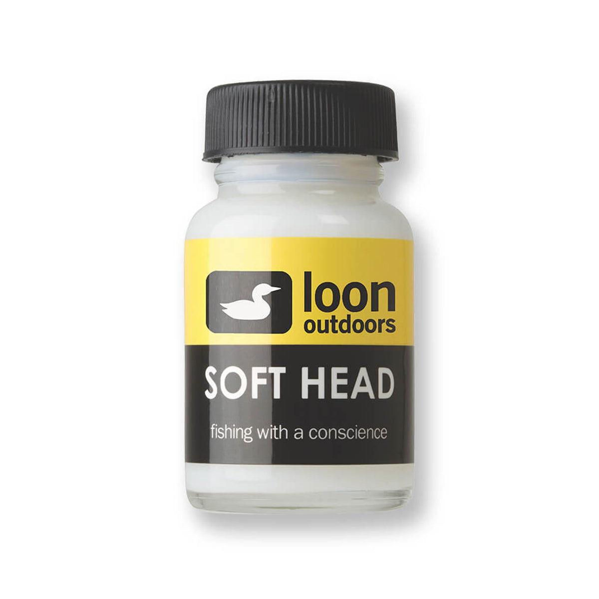Loon Outdoors Clear Head Cement - Colle à Tête De Mouche, Base Aqueuse, Fine