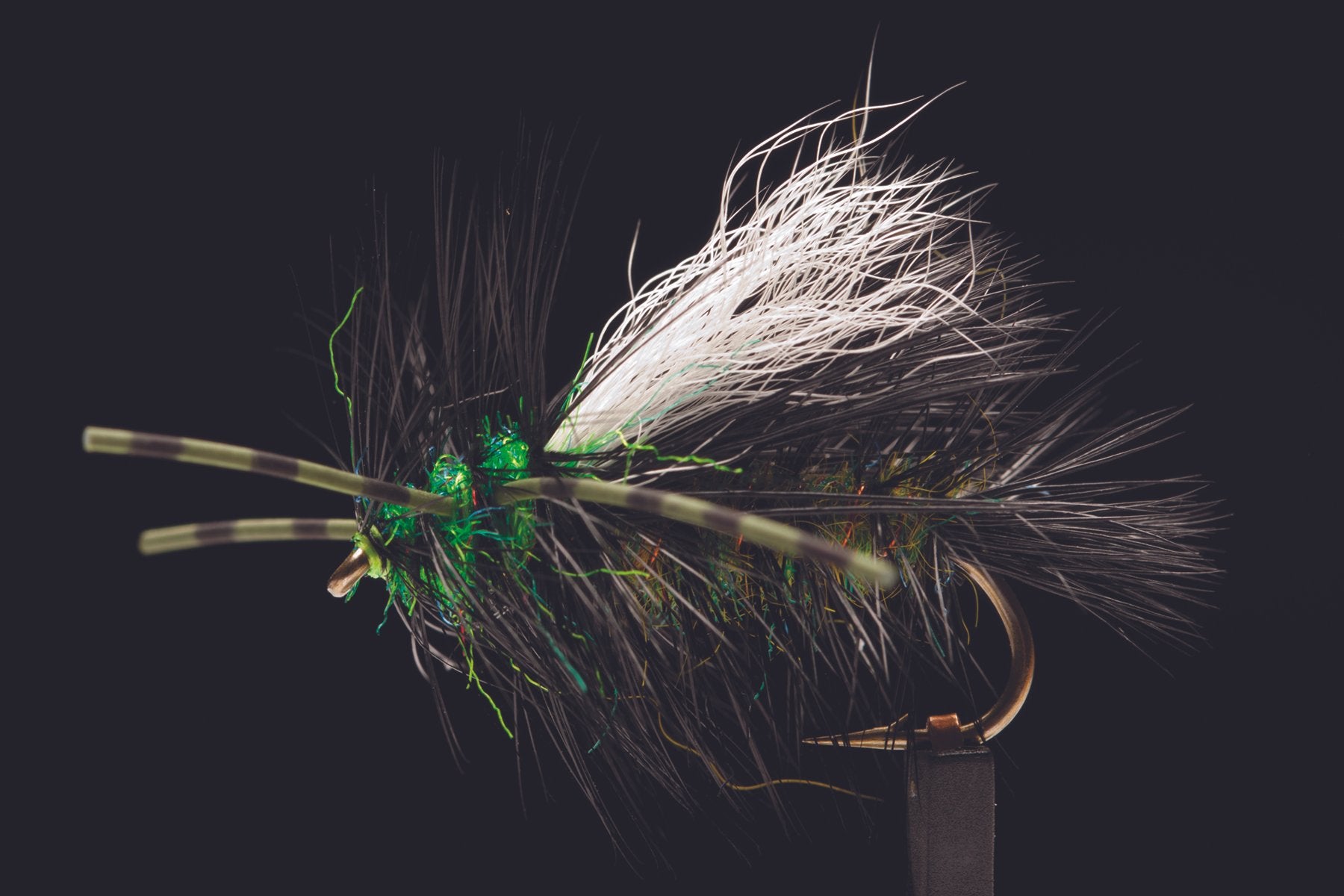 X Stimulator Black Fishing Fly | Manic Fly Collection – Manic Tackle ...