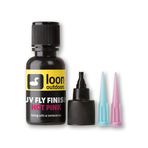 Loon UV Coloured Fly Finish Loon Hot Pink