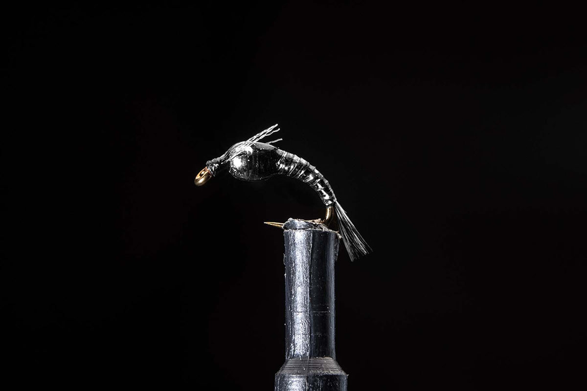 Deep Drop Mayfly - Black Fishing Fly | Manic Fly Collection