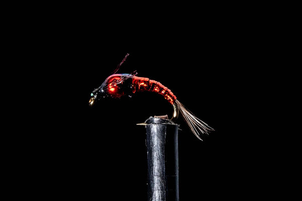 Deep Drop Mayfly - Red Fishing Fly | Manic Fly Collection