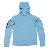 Simms kids solartech hoodie faded denim