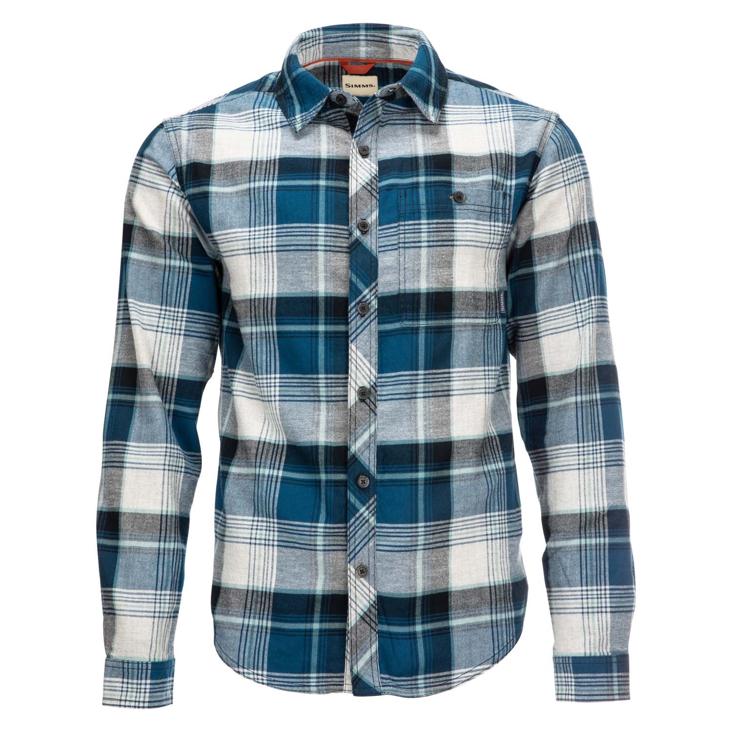 Simms Dockwear Flannel | Atlantis Celadon Plaid