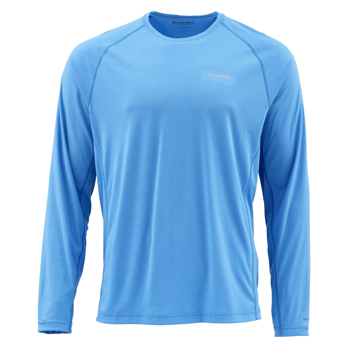 Simms Solarflex UPF50 Crew | Pacific Heather
