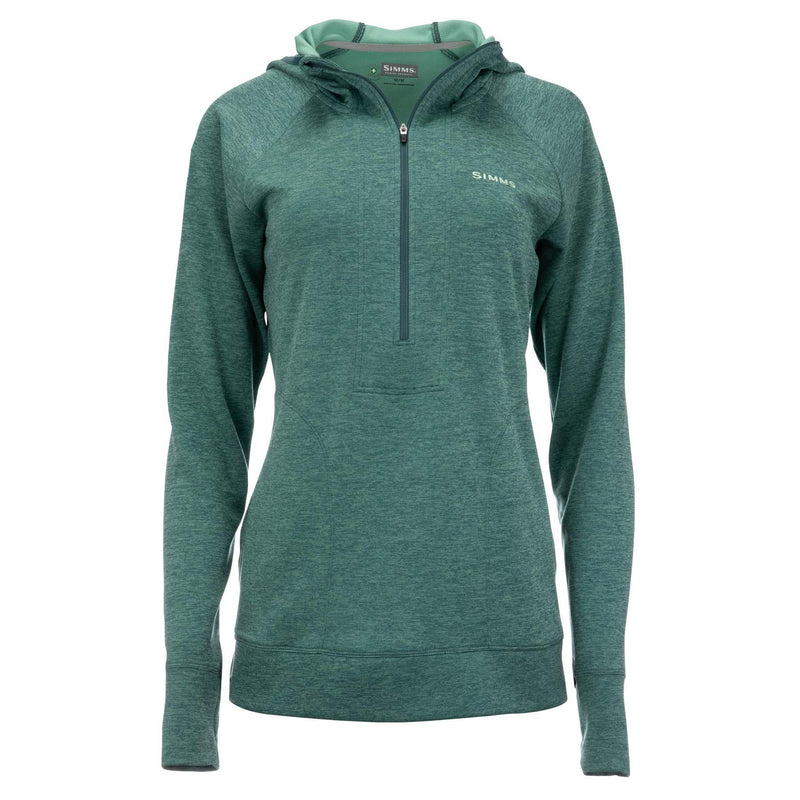 simms womens bugstopper hoody avalon teal heather