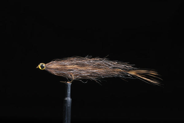 Rene's Skeletal Smelt Tan Fishing Fly | Manic Fly Collection
