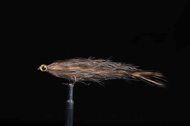 Rene's Skeletal Smelt Tan Fishing Fly | Manic Fly Collection