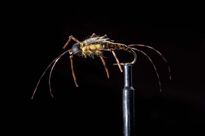 Tom's seismic Stone - Amber Fishing Fly | Manic Fly Collection